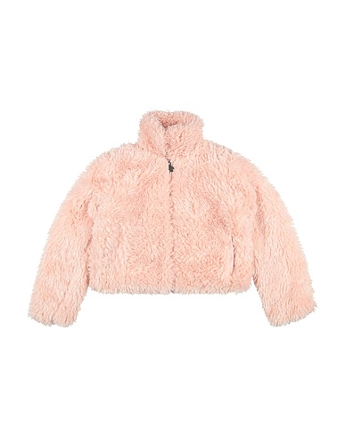 STELLA McCARTNEY KIDS Teddy Coat Rosa chiaro 100% Poliestere, Cotone, Elastan