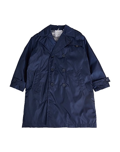 ASPESI Double breasted pea coat Navy blue 100% Polyamide