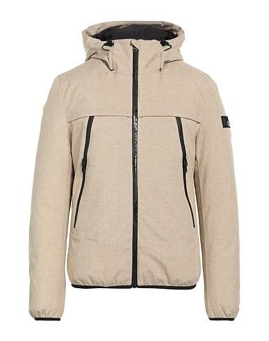 YES ZEE by ESSENZA Shell jacket Sand 100% Polyester