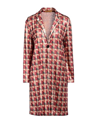 SIYU Full-length jacket Copper 75% Viscose, 13% Polyamide, 12% Polyester