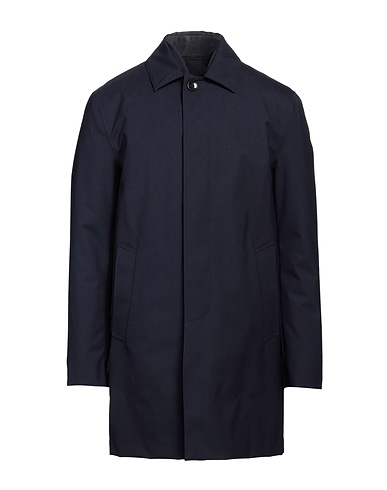 PAOLONI Lange Jacke Marineblau 52% Wolle, 48% Polyester