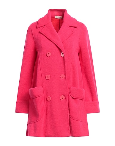 SIYU Coat Fuchsia 100% Merino Wool