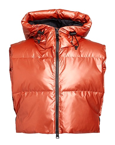 PREMIATA Shell jacket Rust 57% Polyurethane, 43% Polyamide