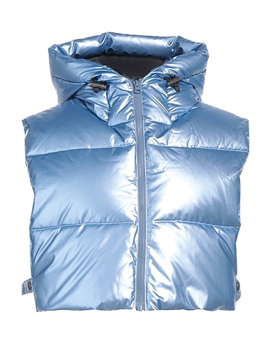 PREMIATA Shell jacket Light blue 57% Polyurethane, 43% Polyamide