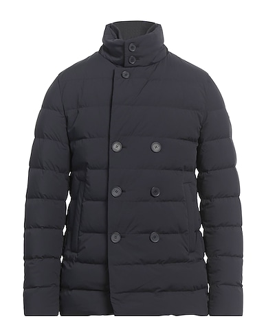 DUNO Shell jacket Navy blue 83% Polyamide, 17% Elastane