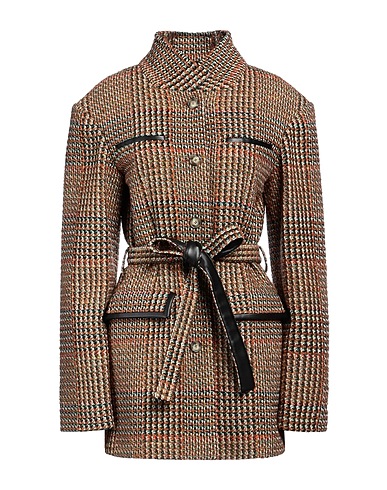 STELLA McCARTNEY Coat Camel 97% Wool, 3% Polyamide, Polyester