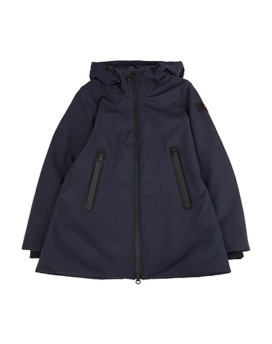 PEUTEREY Coat Midnight blue 92% Polyamide, 8% Elastane