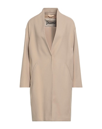 HERNO Full-length jacket Beige 100% Cotton