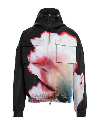 MCQUEEN ブルゾン ブラック ポリエステル 100%