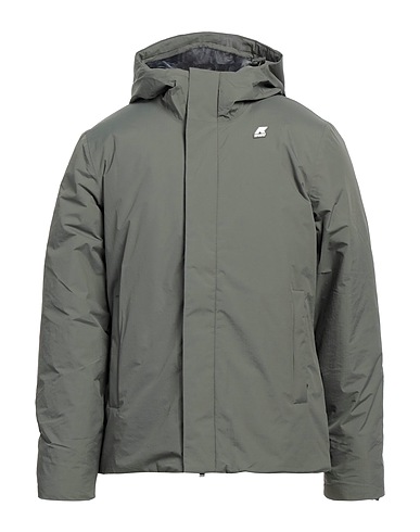 K-WAY Jacket Military green 100% Polyamide