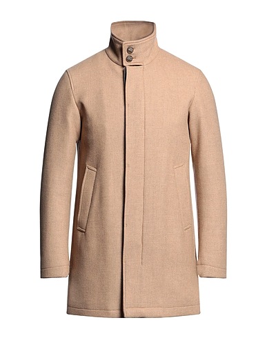 HERNO Coat Camel 67% Wool, 30% Polyamide, 3% Other Fibres
