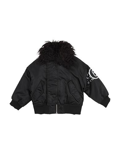 MM6 MAISON MARGIELA Bomber Black 100% Polyamide, Acrylic, Polyester, Elastane