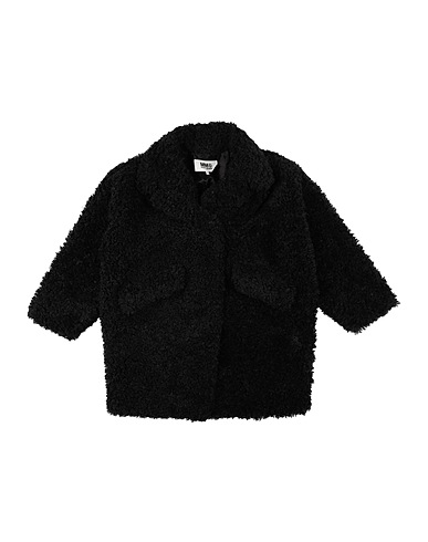 MM6 MAISON MARGIELA Teddy Coat Black 100% Polyester