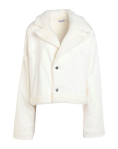 JULFER Denim jacket Off white 100% Cotton