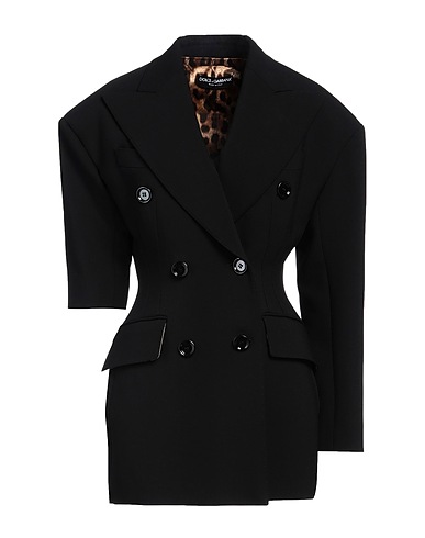 DOLCE&GABBANA Coat 85% Virgin Wool, 14% Polyamide, 1% Elastane