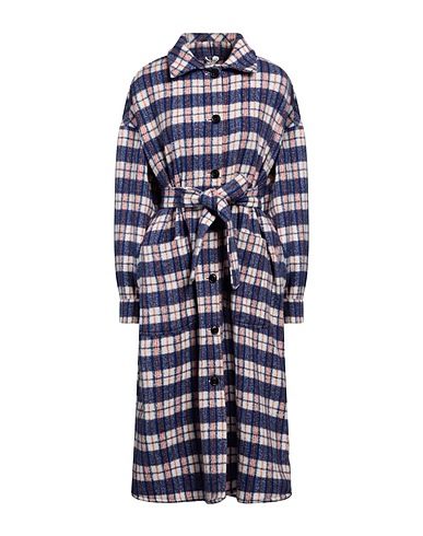 DESTIN Coat Blue 76% Wool, 18% Polyamide, 4% Cashmere, 2% Silk