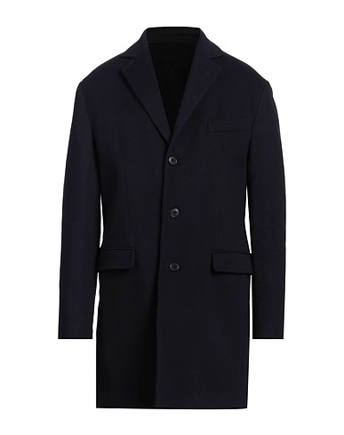BRIAN DALES Cappotto Blu notte 90% Lana, 10% Poliammide