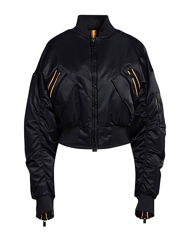 K-WAY Shell  jacket Black 84% Polyamide, 16% Polyurethane