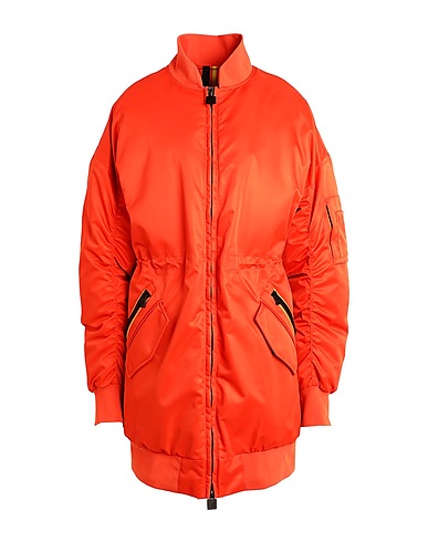 K-WAY Shell jacket Orange 84% Polyamide, 16% Polyurethane