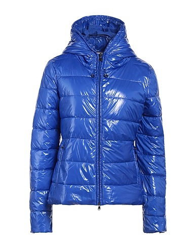 PATRIZIA PEPE Shell jacket Bright blue 100% Polyamide