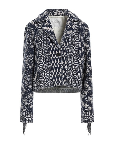 FORTE_FORTE Jacket Midnight blue 80% Wool, 20% Polyamide