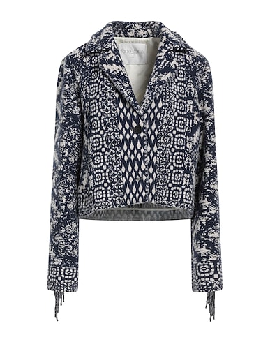 FORTE_FORTE Jacket BLU NOTTE 80% Wool, 20% Polyamide