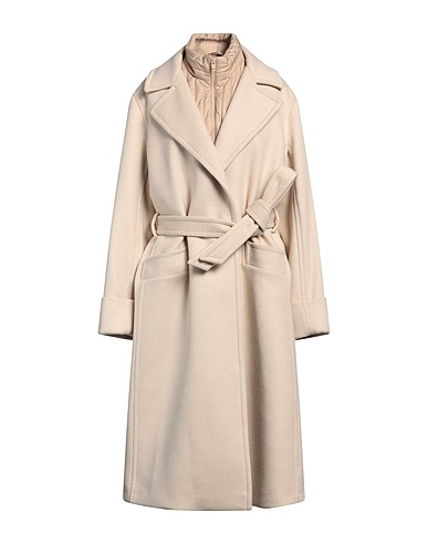FAY Coat Beige 100% Wool