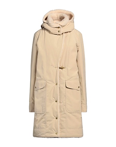 FAY Coat Sand 57% Polyester, 43% Cotton, Virgin Wool
