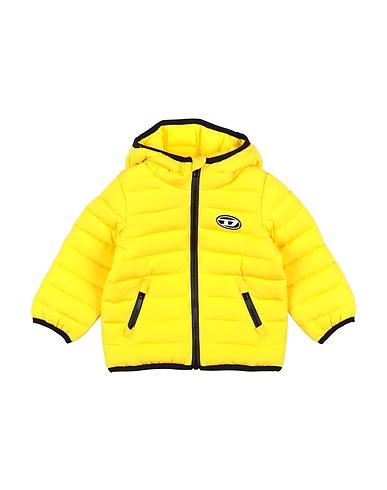 DIESEL Piumino Giallo 100% Poliammide