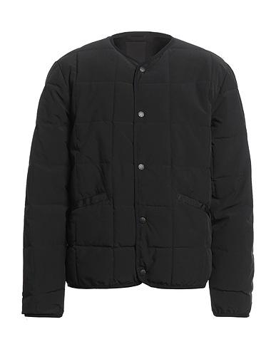 DENHAM Shell  jacket Black 90% Polyester, 10% Elastane