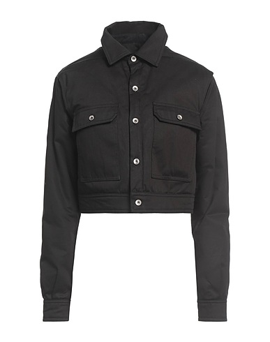 DRKSHDW by RICK OWENS Jacket Black 100% Cotton