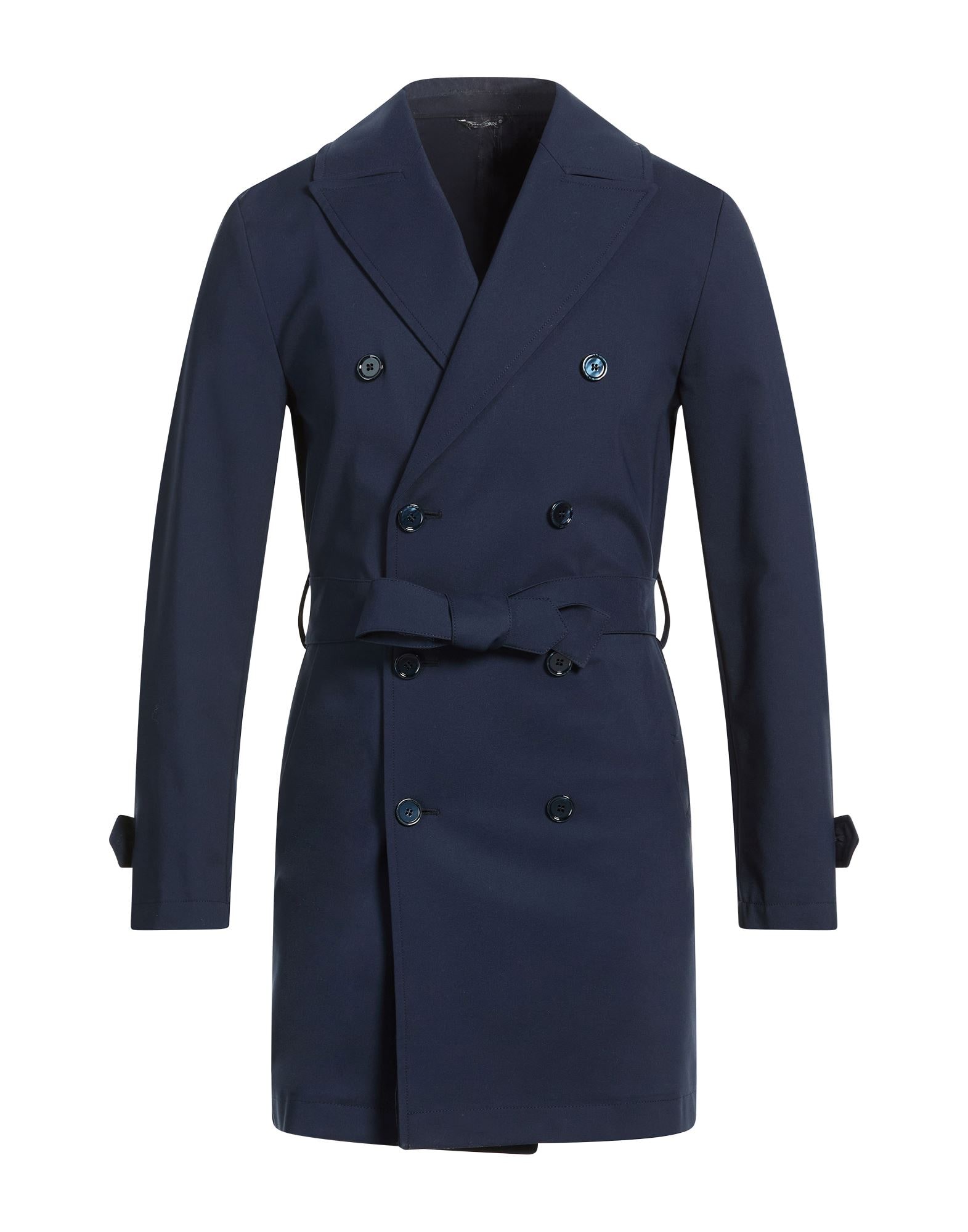 GREY DANIELE ALESSANDRINI - Overcoats & Trench Coats