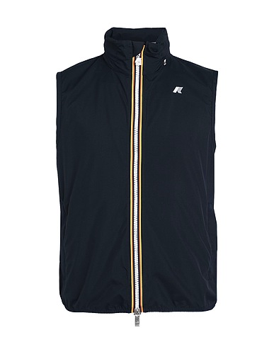 K-WAY Gilet Midnight blue 79% Polyester, 21% Polyurethane