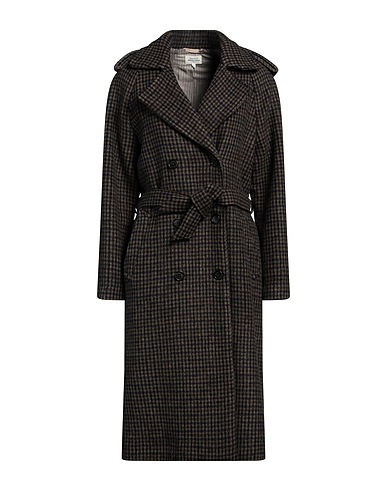 HARTFORD Coat Dark green 48% Acrylic, 27% Polyester, 20% Wool, 5% Other Fibres