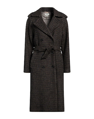 HARTFORD Caban et veste croisée VERDE SCURO 48% Acrylique, 27% Polyester, 20% Laine, 5% Autres fibres