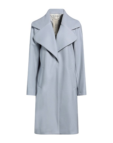 HAVEONE Coat Sky blue 57% Polyester, 39% Acrylic, 4% Wool