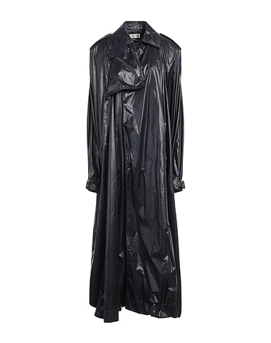 SAINT LAURENT Full-length jacket Black 100% Polyamide