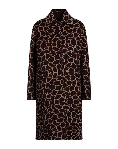 MAX MARA Cappotto ATELIER Testa di moro 100% Lana Vergine