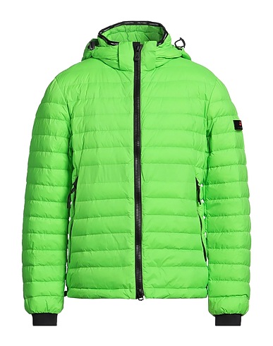 PEUTEREY Shell jacket Lime green 100% Polyamide