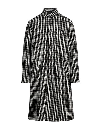 UNIVERSAL WORKS Coat Black 60% Wool, 30% Polyester, 6% Polyamide, 4% Other Fibres