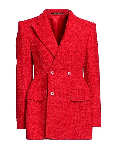 BALENCIAGA Blazer GARDE-ROBE Red 50% Cotton, 50% Polyamide