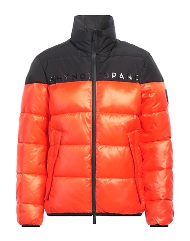 WHY NOT BRAND Piumino Arancione 100% Poliestere