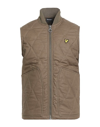LYLE & SCOTT Weste VINTAGE Khaki 100% Baumwolle