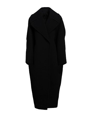 ALAÏA Coat Black 100% Virgin Wool