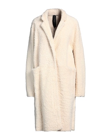 GIANI Teddy Coat Cream 100% Lambskin