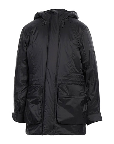 RAINS Coat Black 100% Nylon