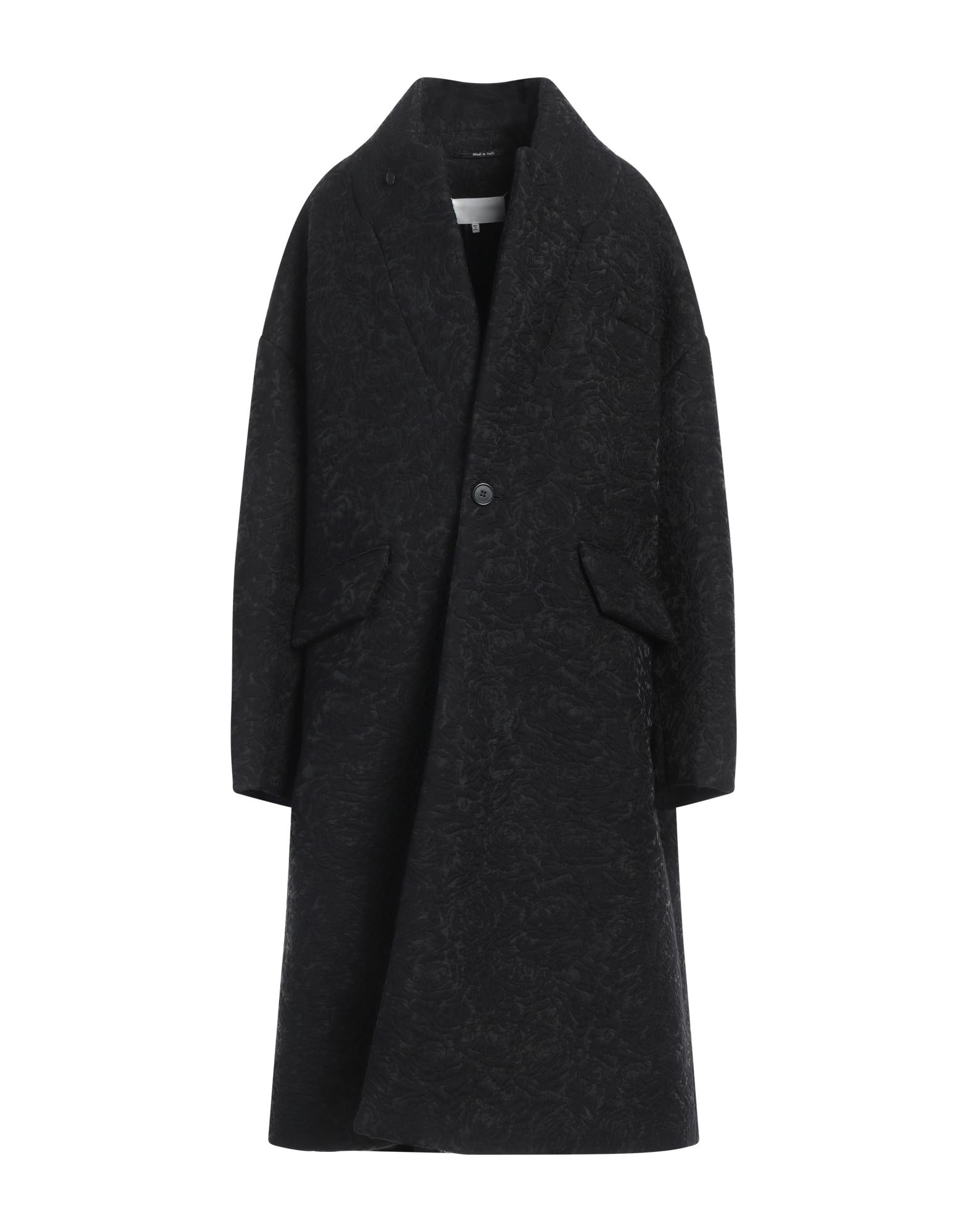 【美品】Maison Margiela ツイル シングルブレストコート　黒　44 オンライン ストアファッション - 【美品】Maison Margiela