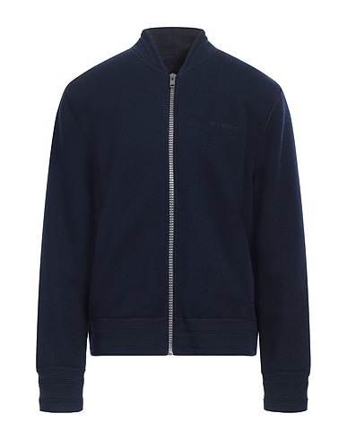 GIVENCHY Bomberjacke Marineblau 100% Wolle, Polyester