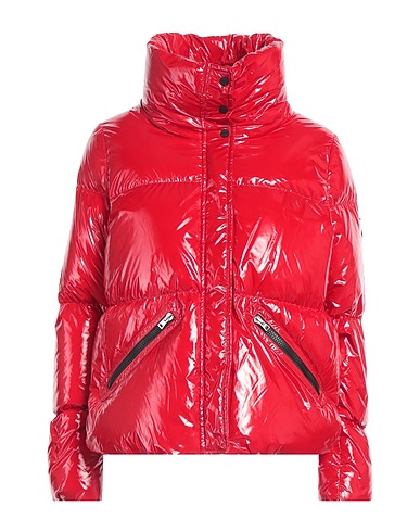 HERNO Steppjacke Rot 100% Polyamid, Polyurethan Beschichtet, Baumwolle, Silikon