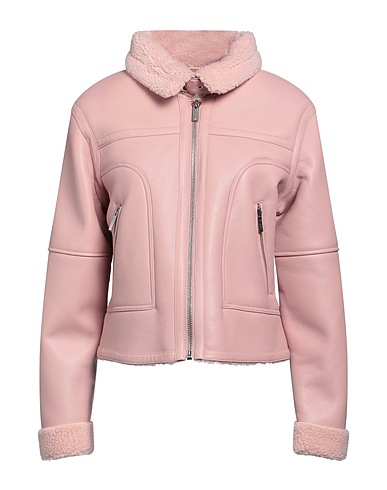 VICOLO Teddy Coat Pink 100% Polyurethane, Polyester
